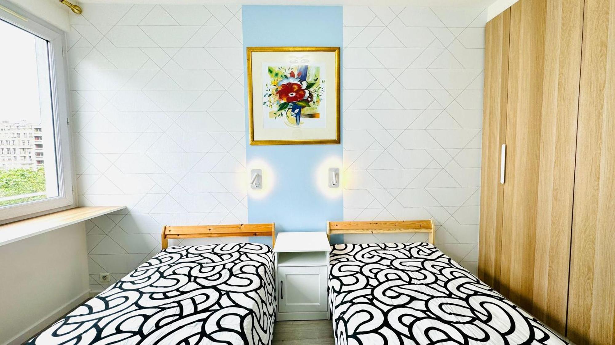 Ferienwohnung Pinky Bird Paris 13 Exterior foto